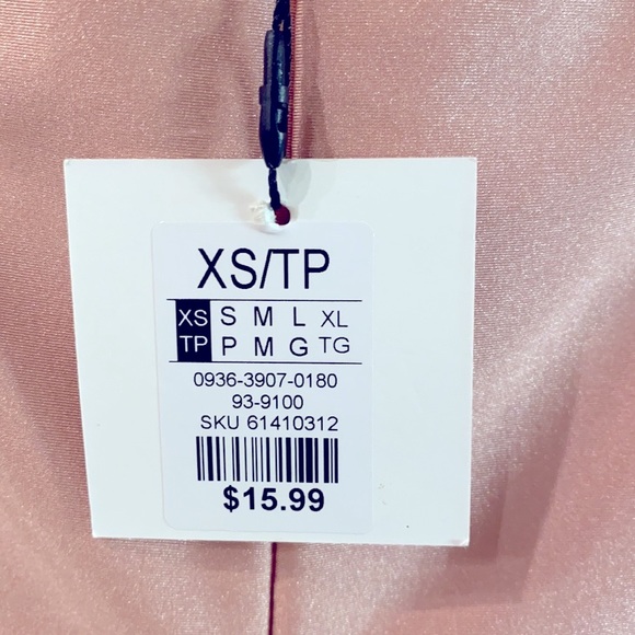 ReVamped high waisted biker shorts, pink, size XS - Picture 4 of 4